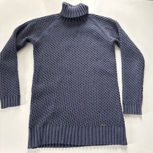 Barbour 100% Wool Honeycomb Sweater Tunic 12
